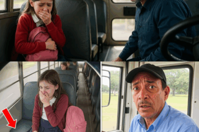 El conductor de autobús escolar notó que una niña lloraba cada día. Lo que encontró bajo su asiento conmocionó a todo un pueblo.