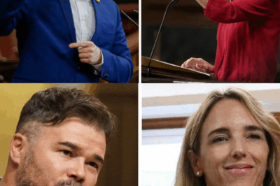 Cayetana no se contiene: retrata la hipocresía de Rufián con una frase que arde en el Congreso: ‘Cafre, ¿qué hacía usted la mañana de la DANA? Asaltar RTVE’. La diputada del PP denuncia que el portavoz separatista actúa como un cafre… y además olvida lo que hace. Entre acusaciones y miradas cruzadas, la pregunta que queda flotando es simple y letal: ¿Quién realmente pierde la memoria en el teatro del poder?(hh)