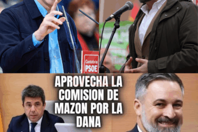 Justo cuando todos creían que la tormenta política había alcanzado su punto álgido, se produjo un giro inesperado. Supuestamente, Vox utilizó a Mazón como el cebo perfecto en un juego de precisión milimétrica para arrastrar a Pedro Sánchez al centro de un escándalo explosivo. Las filtraciones revelaron una conspiración oculta, más sofisticada, profunda y peligrosa de lo que nadie imaginaba. Y ahora, la pregunta que acapara la atención del mundo político es: ¿qué está sucediendo realmente entre bastidores… y quién mueve los hilos?