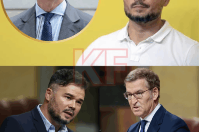 El intento de Alberto Núñez Feijóo de sumar a Junts y ERC a una jugada de desgaste contra el Gobierno ha desatado un torbellino político de alto voltaje. Pero la sorpresa llegó cuando Gabriel Rufián respondió con una única frase capaz de dejar al bloque conservador en un silencio incómodo. Su sentencia, tan breve como afilada, se viralizó al instante y cambió el tono de toda la discusión. Ahora, en Madrid, muchos se preguntan cómo un solo comentario pudo desmontar una estrategia entera.
