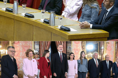 Medio siglo… y un escenario que nunca había brillado con tanta tensión simbólica. Felipe, Letizia, Leonor y Sofía entran juntos en el Congreso de los Diputados para conmemorar 50 años de monarquía, mientras todo un país contiene la respiración. Cada paso resuena como un eco del pasado… y una advertencia hacia el futuro. Miradas cómplices. Aplausos que pesan. Silencios que revelan más que los discursos. Hoy no es solo un acto institucional: es un examen nacional, un retrato vivo de una familia que sostiene una corona en tiempos turbulentos. Y la pregunta que vibra bajo la cúpula del Congreso es casi insoportable: ¿Es este el comienzo de una nueva era… o el capítulo más frágil de la historia reciente?(hh)