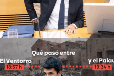 “Treinta y siete minutos sin responder…” La cifra estalló en la sala cuando Mazón, por fin, rompió el silencio y ofreció una respuesta inimaginable sobre por qué no cogió el teléfono durante la DANA más devastadora. Su explicación dejó a todos los presentes atónitos: cada palabra era un golpe directo a la confianza pública y abría un enigma que podría cambiar por completo la percepción de todo el caso…