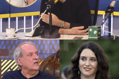 “Él dijo lo que nadie se atrevía a pronunciar…” Javier Aroca explota en pleno directo con una crítica feroz contra Ayuso que deja a los comentaristas desconcertados, como si de pronto alguien hubiera apagado la luz y solo quedara la crudeza de una verdad incómoda que llevaba demasiado tiempo escondida bajo la alfombra. Cada palabra suya es un espasmo que rompe el guion, un recordatorio brutal de que la tensión política tiene un límite y de que cuando alguien lo cruza, ya no hay marcha atrás posible, especialmente frente a millones de personas mirando en silencio. Las reacciones en el plató oscilan entre la incredulidad y el temor, mientras la atmósfera se transforma en un escenario donde cualquier frase puede convertirse en un arma que desencadene una tormenta mediática. Y justo cuando parece que el ambiente no puede volverse más tenso, Aroca lanza su sentencia definitiva, tan inesperada como demoledora, que divide al público en un solo segundo. Pero lo verdaderamente perturbador es lo que vino justo después…