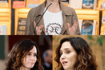 «Nadie estaba preparado para escuchar esto…» Una profesora irrumpió de forma inesperada en el debate público con una contundencia que nadie había previsto, denunciando los comentarios “inaceptables” de Ayuso. Con una voz temblorosa pero cargada de determinación —suficiente para atravesar cualquier silencio cómplice— hizo que toda la conversación escalara a un nivel de tensión y peligro totalmente nuevo. Su relato, lleno de experiencias enterradas durante años, expuso una fractura social que muchos fingen no ver y convirtió el “no puedo callar” en una llamada de alarma que resonó por todo el país. Pero lo que reveló después… fue lo que realmente dejó a todos paralizados.