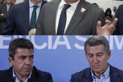 ¿Por qué Alberto Núñez Feijóo ha decidido mover una ficha tan explosiva… y qué significa realmente la caída final de Carlos Mazón? Tras dimitir como president de la Generalitat, ahora el líder popular anuncia que Mazón también abandonará la presidencia del PP valenciano. Un doble desplome que huele a estrategia oculta, tensiones internas… y una reconfiguración silenciosa del poder en la Comunidad Valenciana. En los despachos del partido ya se habla de un “cambio de era”, de nombres que suben, de otros que desaparecen… y de un vacío que nadie sabe quién ocupará. ¿Es una retirada voluntaria… o el capítulo más incómodo del PP en meses?(hh)