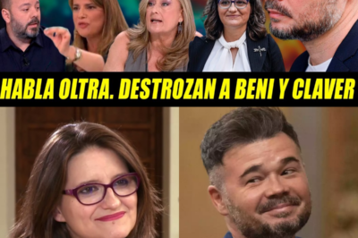 Mega bomba en la izquierda: Rufián y Oltra revientan el tablero político tras el archivo definitivo del caso, denuncian lawfare y cacería ultraderechista, plantean un frente plurinacional y dejan retratados a Claver y Beni, ahora atrapados en un silencio atronador.HH