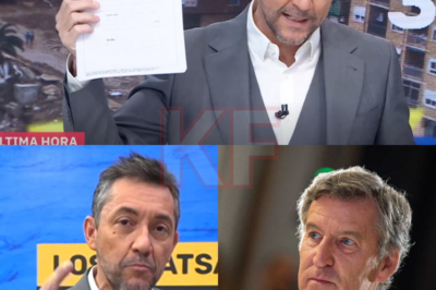 “Tres mentiras destrozaron por completo la narrativa oficial”: Javier Ruiz estalló en directo en TVE, exponiendo los mensajes de WhatsApp entre Feijóo y Mazón durante la tragedia de la DANA. Con un tono sarcástico y mordaz, Ruiz profundizó la división y planteó una pregunta inquietante: ¿quién dijo la verdad durante la crisis de la DANA y quién intenta reescribirla después? El escándalo se extiende.