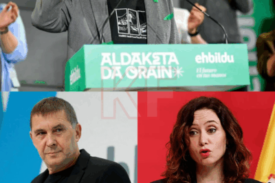 Tras el gran mitin del PP en Madrid, Otegi rompió su silencio y respondió a Ayuso tras mencionar a ETA… y sus palabras dejaron a todos atónitos. La respuesta no fue suave: fue un golpe frío y directo que avivó aún más la polémica. Y ahora todos se preguntan… ¿qué desencadenó exactamente esa declaración?
