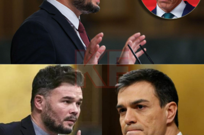 RIFIÁN ROMPE EL SILENCIO Y DESNUDA A SÁNCHEZ EN PÚBLICO: UNA FRASE, UNA MIRADA, Y EL JUEGO DEL PODER CAMBIA PARA SIEMPRE EN EL CONGRESO. En el corazón del Congreso, la tensión ya no se puede ocultar. Gabriel Rufián, cansado de gestos y relatos, lanza una frase que resuena como un disparo directo. Pedro Sánchez escucha, sonríe, pero algo se quiebra. No es solo una discusión política: es un choque de narrativas, de egos, de estrategias al límite. Miradas que evitan, silencios incómodos, aliados que dudan. ¿Quién mueve realmente los hilos? ¿Quién se esconde detrás del papel que ya no convence a nadie? Mientras las cámaras graban cada segundo, el poder muestra su rostro más crudo. Nada se dice del todo, pero todo se entiende. Y después de este momento, nada vuelve a ser igual.