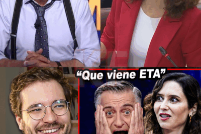 El Gran Wyoming no perdió tiempo. Su respuesta al último discurso “explosivo” de Isabel Díaz Ayuso conmocionó a los medios, generando miles de reacciones en cuestión de horas. Con un sarcasmo mordaz y una fuerza devastadora, el presentador refutó una por una las declaraciones de la presidenta madrileña. Lo que comenzó como una polémica intervención de Ayuso se ha convertido en una tormenta política de consecuencias imprevisibles.