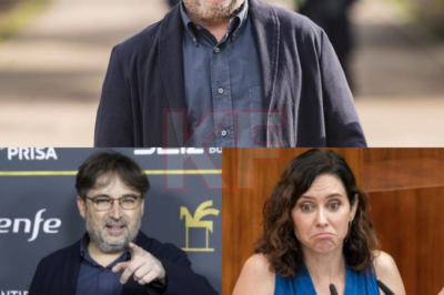 NO SE DIERON NOMBRES… PERO TODOS LO ENTIENDEN. A su regreso a La Sexta, Jordi Évole expresó públicamente su respeto por Nacho Cano, un acto que fue mucho más allá de la mera cortesía personal. Cada palabra fue meditada, cada pausa tenía un significado oculto. El mensaje no fue directo, pero Isabel Díaz Ayuso era claramente el objetivo. A veces, la crítica más dura no necesita ser fuerte, solo necesita estar en el lugar adecuado.