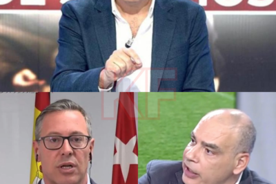 Solo un fugaz segundo… pero fue más que suficiente. Una frase, una reacción instantánea y un ambiente denso inundó el estudio. Nacho Abad no dudó en intervenir para detener a Alfonso Serrano, figura clave junto a Ayuso, cuando el debate dejó de ser puramente político. Lo aterrador no fue solo lo que se dijo, sino el motivo por el que el programa tuvo que ser interrumpido en ese preciso momento…