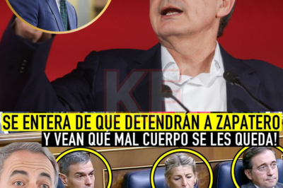 Un momento escalofriante, casi irreal.  Mientras Sánchez intentaba mantener la calma ante el Parlamento, Zapatero pronunció inesperadamente un discurso que pareció una advertencia velada. Las palabras, vagas pero agudas, conmocionaron de inmediato a la sala: una filtración, un rumor, algo sobre la posibilidad de una acción legal inminente. Sánchez se quedó paralizado. Varios diputados intercambiaron miradas ansiosas. ¿Era solo una táctica psicológica? ¿Una táctica de presión? ¿O realmente circulaba un documento secreto, un informe, una nota confidencial? El ambiente se volvió denso y electrizante. Y Madrid solo tenía una pregunta: ¿Por qué Zapatero eligió este momento para asestar un golpe tan fatal?