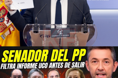 La judicatura vuelve a temblar con un caso que nadie esperaba… o que nadie quería que saliera a la luz. Un senador del Partido Popular ha sido acusado de tener acceso —y supuestamente haber filtrado— un informe reservado de la UCO que debía permanecer bajo el máximo secreto. La revelación ha provocado un terremoto político que ya salpica a altos cargos y desata sospechas de una red de información paralela. ¿Hasta dónde llega realmente este escándalo y quién se beneficia de la fuga?