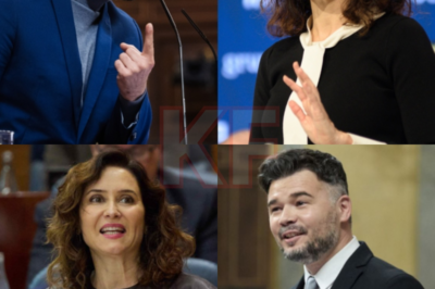 Gabriel Rufián ha vuelto a dinamitar la escena política, esta vez al destapar las operaciones turbias que rodean el “modelo sanitario” del que Ayuso presume sin descanso. Los nuevos datos que han salido a la luz han hecho temblar a todo Madrid: algo no encaja y alguien está intentando ocultarlo. ¿Lo más impactante? La Fiscalía —que debería intervenir— ha sido apartada de manera incomprensible. La pregunta ahora es inevitable: ¿quién teme realmente que la verdad salga a la luz?