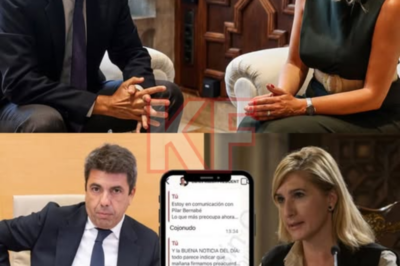 Salen a la luz los mensajes de WhatsApp entre Pradas, Mazón y su jefe de gabinete…Todo empezó con un simple intercambio de mensajes… pero lo que contenían cambió el tono de toda la historia. Cuando se revelaron las conversaciones, muchos se quedaron en silencio, intentando procesar cada detalle. Lo que parecía rutinario escondía matices que nadie había mencionado en público. Y justo al final, en la última línea del chat… aparece algo que abre más preguntas que respuestas.