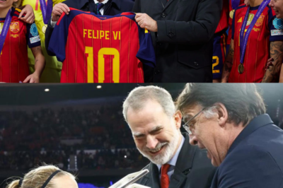 Un grito ahogado… y una verdad que casi se escapa. En el Riyadh Air Metropolitano, Felipe VI no pudo ocultar cómo vibraba con la victoria explosiva de La Roja en la Nations League femenina. Entre aplausos, sonrisas y un trofeo levantado bajo luces cegadoras, hubo un instante —apenas un gesto— que reveló más de lo que parecía. ¿Puro orgullo real… o algo que todavía no nos han contado?(hh)