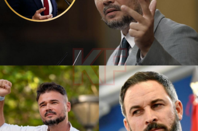 RUFIÁN DESTROZA EL “CIRCO” MEDIÁTICO DE LA DERECHA… Y NADIE RESPONDE.  Parecía un debate familiar. Ruidos, interrupciones, actos ensayados. Entonces Rufián habló. En segundos, el guion se desmoronó: palabras concisas, hechos inquietantes y una calma que contrastaba marcadamente con la atmósfera tensa del estudio. Lo que se había preparado como una actuación familiar se transformó de repente en algo completamente diferente: control absoluto. Las cámaras lo captaron todo, y el silencio que siguió fue más elocuente que los aplausos. Porque cuando la “actuación” falla, se revela lo verdaderamente desagradable. Y esta vez, el golpe no fue teatral… sino fríamente preciso.