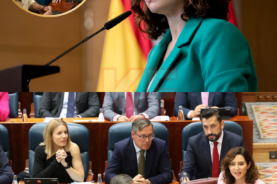Todo parecía un debate normal… hasta que una frase desató un frenesí y silenció a todo el Congreso. El advenedizo junto a Ayuso intervino con sorprendente seguridad, dando una respuesta que inmediatamente atrajo todas las cámaras. Lo que debería haber sido un pequeño intercambio se convirtió en un momento que sacudió los círculos de poder, las redes sociales… y la política madrileña. Porque lo que dijo a continuación, y la reacción que provocó, sigue dando que hablar…