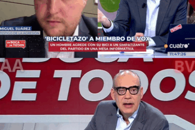 Lo que comenzó como un programa rutinario se convirtió en un terremoto en directo |BV
