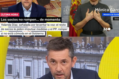 Lo que parecía una entrevista rutinaria en directo en TVE dio un giro incómodo en segundos. Javier Ruiz dejó de sonreír. El tono cambió |BV
