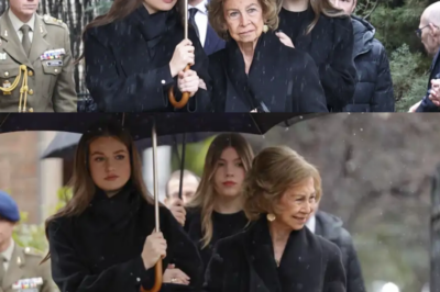 El adiós más silencioso de la Corona: Leonor y Sofía sostienen a la Reina Sofía en el funeral de Irene de Grecia, un gesto íntimo de dolor, memoria y continuidad familiar que conmueve a la prensa internacional y deja una imagen, casi inadvertida, que revela mucho más sobre el momento que atraviesa la monarquía.HH
