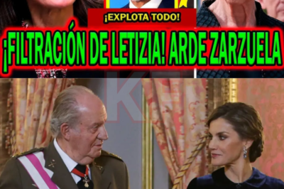 ¡Filtración explosiva en Zarzuela! Un informe atribuido a Letizia Ortiz irrumpe en el ámbito judicial y desata un terremoto al salpicar a Juan Carlos I y a Felipe VI. El documento, reservado y polémico, provoca nervios, silencios y movimientos urgentes. Nadie confirma, nadie desmiente. ¿Qué contiene para generar tal conmoción? Cuando los papeles hablan, los muros del Palacio empiezan a resquebrajarse.