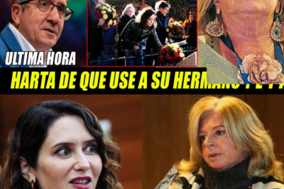 ATENCIÓN: Consuelo Ordóñez estalla contra Ayuso por usar la memoria de su hermano y el terrorismo de ETA como arma política en una nueva tormenta institucional.HH