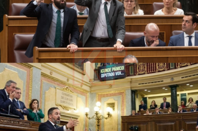 El pánico se extendió por el Congreso. Nadie esperaba este momento. Lo que le estaba sucediendo al congresista VOX silenció a toda la cámara. Las cámaras captaron su mirada atónita, sus gestos tensos y los susurros de miedo que se extendieron como la pólvora. En esos breves segundos, la arrogancia habitual se desvaneció; algunos agacharon la cabeza, otros evitaron el contacto visual, algunos no podían creer las palabras que acababan de pronunciarse. Era como si todos sintieran que algo se había pasado de la raya. No fue un discurso. No fue una actuación. Este fue el momento en que el Congreso comprendió: algo había cambiado, y no había vuelta atrás.