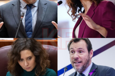 ¡Impactante giro en la política española! Óscar Puente (y medio país) se queda boquiabierto ante un tuit antiguo de Ayuso sobre Venezuela que ha vuelto a circular y está poniendo patas arriba todo el debate político. La contradicción entre aquel mensaje y su actual postura ha desatado una ola de reacciones encendidas. ¿Hipocresía monumental o un pasado olvidado que regresa para quemarla? Lo que ha salido a la luz no deja indiferente a nadie.