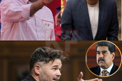 Solo UNA palabra de Rufián… y Venezuela estalla en polémica.  Sin discursos extensos. Sin análisis complejos. Solo una palabra, pero suficiente para que Gabriel Rufián resuma lo que está sucediendo en Venezuela y desatara el frenesí en redes sociales. ¿Por qué tanta gente dice: “Esto es algo que nadie se atreve a decir, pero todos piensan”? Un breve momento, una elección de palabras ingeniosa, y un debate que se extiende mucho más allá de las fronteras de España.