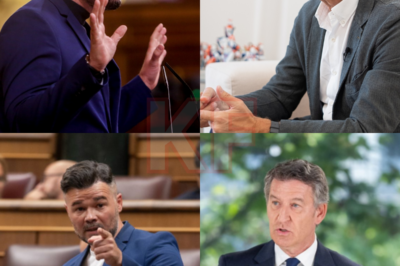 Rufián prende fuego al Congreso con un discurso durísimo contra Feijóo y deja una frase que retumba: . Ironía afilada, aplausos y murmullos a partes iguales. No fue un ataque al uso, sino una enmienda total al relato del PP. ¿Golpe retórico brillante o exceso calculado? Sus palabras cruzan titulares y reabren una guerra política que nadie logra apagar.