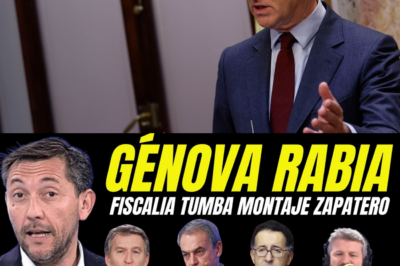 VARAPALO JUDICIAL SIN PRECEDENTES A FEIJÓO: LA FISCALÍA DEMUELE EL MONTAJE CONTRA ZAPATERO, ARCHIVA LA QUERELLA Y DESATA EL PÁNICO POLÍTICO EN GÉNOVA.HH