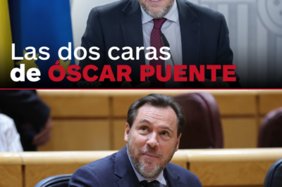 Las dos caras de Óscar Puente, el ministro que insulta y luego pide respeto: del lenguaje agresivo en redes al discurso institucional de calma, empatía y control, en un retrato inquietante de cómo la política moderna alterna el ataque, el sarcasmo y el lavado de imagen ante la opinión pública.HH