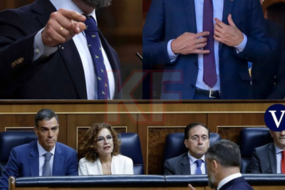 El colapso de Sánchez en el Parlamento: ¡Estaba aterrorizado y se quedó sin voz ante la risa de Abascal! Fue uno de esos momentos inesperados… pero todo el mundo hablaba de ello. Abascal subió al podio con valentía, cuestionando directamente al presidente sobre los acuerdos, las contradicciones y su silencio sobre temas clave. Toda la cámara guardó silencio… y Sánchez, visiblemente incómodo, intentó responder. Pero no pudo. Dudó. Revisó sus notas. Buscó apoyo con la mirada. El presidente, habitualmente seguro y calculador, esta vez realmente no tuvo respuesta, ni argumento, ni voz durante lo que pareció una eternidad, y una mirada que lo decía todo. Fue un momento en el que muchos dijeron: «Hoy, al presidente no lo derrotaron los gritos… sino las preguntas». Un momento puramente político, pero con un inmenso significado simbólico.