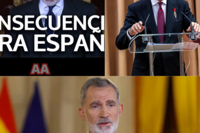 👑 La advertencia de Felipe VI que inquieta: el Rey alerta sobre posibles consecuencias para España Durante su intervención, el monarca lanzó un mensaje que no pasó desapercibido entre los asistentes. Con tono serio, aludió a riesgos reales que podrían afectar al futuro del país. ¿Qué está viendo el Rey que preocupa tanto? ¿Y por qué su advertencia llega precisamente ahora? Una reflexión que invita a escuchar con atención… y a leer entre líneas.