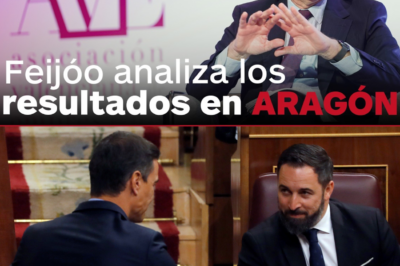 Feijóo rompe el silencio tras las elecciones de Aragón y lanza un mensaje que sacude el tablero político: “unos ganan y otros pierden”, mientras el PP celebra su victoria, el PSOE se hunde y Vox crece, en un escenario que reabre el debate sobre la democracia, los presupuestos y el verdadero rumbo de España.HH