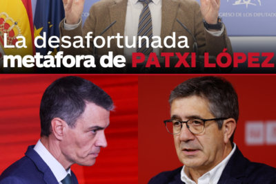 La frase que nadie esperaba: Patxi López rompe con Felipe González, acusa a la “derecha” de apropiárselo y deja al PSOE frente a su propio espejo en plena tormenta interna.HH