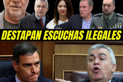 EXCLUSIVA EKAIZER: la Guardia Civil espió ilegalmente a Santos Cerdán al servicio del PP – audios, confidentes, fiscales y la guerra sucia que apunta directamente a Pedro Sánchez.HH