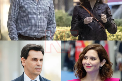 Una sorprendente confesión ha sacudido el panorama político y mediático. El novio de Isabel Díaz Ayuso está bajo intenso escrutinio, mientras que, según informes, la estrategia para bloquear el proceso judicial está fallando. La reacción fue inmediata: la oposición lanzó un ataque feroz, los aliados guardaron silencio y la opinión pública se dividió. ¿Fue una reacción en cadena que afectó a la presidenta madrileña o un simple incidente aislado? El juicio continúa… pero la narrativa ha cambiado.