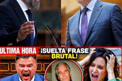 El Congreso ardió cuando Gabriel Rufián elevó el tono y lanzó acusaciones que sacudieron al bloque conservador. Alberto Núñez Feijóo y Santiago Abascal reaccionaron de inmediato, mientras el nombre de Isabel Díaz Ayuso volvía al centro del huracán político. También aparecieron José María Aznar y Eduardo Inda, mencionados en un contexto explosivo que evocaba el caso Epstein. Sin documentos mostrados en ese instante, la tensión se disparó. ¿Denuncia legítima o jugada calculada? El choque ya es historia parlamentaria.