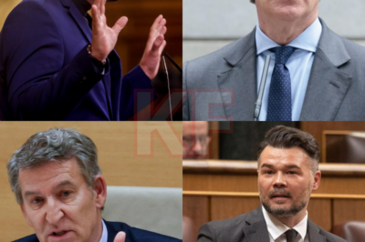 Ya no era un debate, sino una confrontación. En directo por televisión, un solo nombre —Adamuz— bastó para romper el equilibrio. Feijóo habló con fría serenidad; Rufián respondió sin reservas, sin reservas, sin ceder. El silencio inicial dio paso rápidamente a gritos reprimidos, miradas tensas y una palpable sensación de vergüenza. El Parlamento ya no era un espacio institucional, sino un escenario de puro poder. Algunos lo consideraron una extralimitación. Otros lo vieron como un momento histórico. Nadie permaneció indiferente.