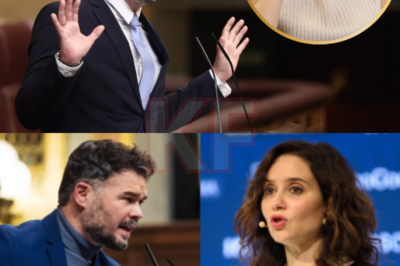 El tono subió varios grados en el Congreso. Gabriel Rufián perdió la paciencia y, sin rodeos, apuntó directamente al proyecto político de Isabel Díaz Ayuso. Su intervención, cargada de ironía y enfado, no fue solo un ataque retórico, sino una advertencia con destinatario claro. El hemiciclo reaccionó con murmullos y gestos de tensión. Cuando el discurso abandona la contención y se convierte en desafío abierto, el mensaje es inequívoco: algo se está agotando.