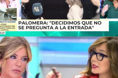🔥 Tensión máxima en directo: Esther Palomera planta cara a Ana Rosa Quintana y desata un momento que deja al plató sin respiración. El cruce, cargado de firmeza y miradas incómodas, rompe el guion previsto y obliga a frenar la conversación en seco. Nadie esperaba un pulso así en plena emisión. ¿Simple choque de opiniones o un punto de no retorno ante las cámaras? Lo ocurrido ya está dando mucho que hablar.