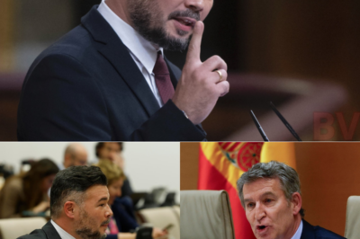 Gabriel Rufián se queda MUDO en el Congreso. Feijóo lanza un zasca VIRAL, la bancada se agita y el silencio lo dice todo |BV
