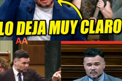 🚨 Congreso en silencio absoluto: Rufián deja sin palabras a Vox con una intervención quirúrgica, sin gritos ni aspavientos 💣. Con tono sereno y frases afiladas, reduce su discurso a “solo ruido” y provoca un momento incómodo que retumba en el hemiciclo 👀. La escena se vuelve viral, desata reacciones encontradas y demuestra que, a veces, la mayor demolición política no necesita alzar la voz para golpear con fuerza ⚡📢.