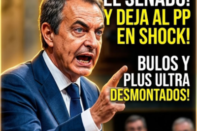 ZAPATERO DINAMITA EL SENADO Y DEJA AL PP EN SHOCK: ACUSA DE FABRICAR BULOS, DESMONTA LAS SOSPECHAS SOBRE PLUS ULTRA Y CONVIERTE LA COMISIÓN EN UN CAMPO DE BATALLA — ¿DEFENSA CONTUNDENTE O EL INICIO DE UNA GUERRA POLÍTICA SIN LÍMITES?HH