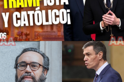 ¿Sánchez se está disfrazando para robarle votos a Vox? 🔥 Lo que hasta hace poco parecía imposible ahora empieza a sonar demasiado fuerte. Un giro de tono. Símbolos inesperados. Y un mensaje cada vez más calculado.  Para muchos, Pedro Sánchez ya no solo intenta resistir políticamente… estaría tanteando el terreno más duro: el votante conservador, el discurso identitario y hasta ciertos guiños que recuerdan a Trump y al catolicismo más visible.  Y ahí es donde todo explota. Porque cuando un líder empieza a parecerse a lo que antes atacaba… la pregunta ya no es casual.  ¿Cambio real… o puro instinto electoral?  Lo más inquietante no es lo que dice delante de las cámaras. Es lo que muchos creen que está intentando activar por debajo.  Y si esto no fuera improvisación… entonces la jugada es mucho más grande de lo que parece.