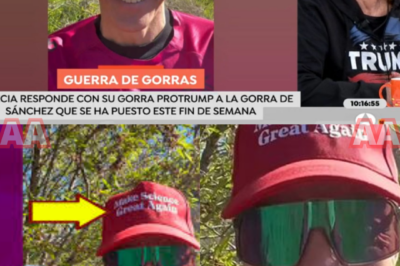 ¡TERREMOTO EN DIRECTO! Una seguidora radical de Trump irrumpe con la gorra ‘MAGA’ y dinamita la señal para lanzar un ataque sin precedentes contra Pedro Sánchez: la acusación de “plagio cínico” que la Moncloa intentó silenciar a toda costa. Lo que empezó como una entrevista rutinaria se convirtió en un campo de batalla cuando la activista desveló el oscuro motivo por el que el Presidente español está imitando los gestos del magnate estadounidense. ¿Estrategia de supervivencia o traición ideológica? Un testimonio incendiario que ha dejado a los presentadores en shock y que esconde una verdad que nadie se atreve a contar en la televisión oficial. ¡El vídeo que está desapareciendo de las redes!