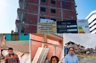 Mientras el pueblo duerme en la calle rogando por un hogar , la élite política saquea en secreto las viviendas públicas. ¿Quién protege a esta mafia intocable del ladrillo? -(hn)
